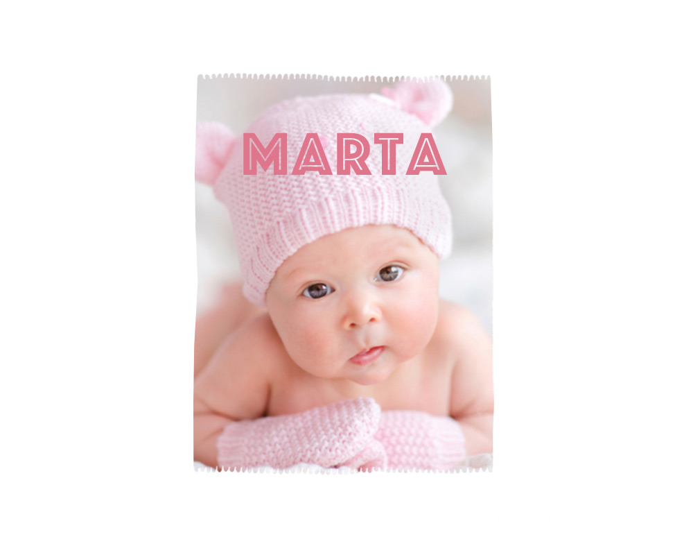 Manta de bebé personalizada con nombre, mantas de bebé personalizadas,  manta de forro polar para niños. Manta personalizada con nombre del bebé,  manta